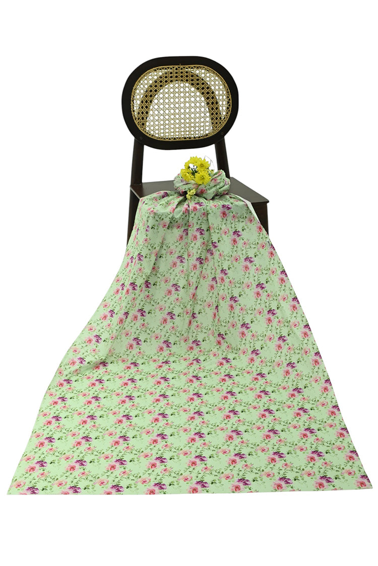 1-PC Unstitched Printed Cambric Kurti