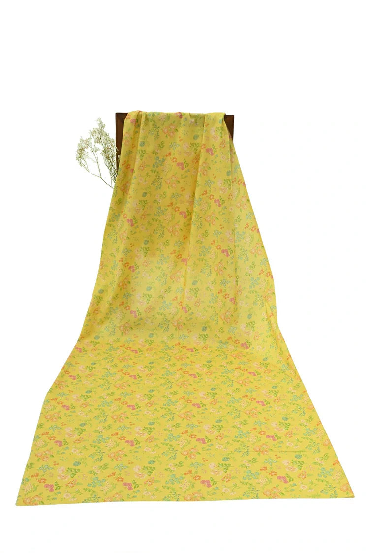 1-PC Unstitched Printed Cambric Kurti