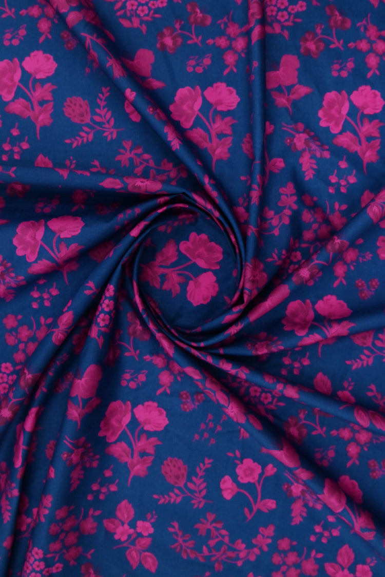 1-PC Unstitched Printed Cambric Kurti