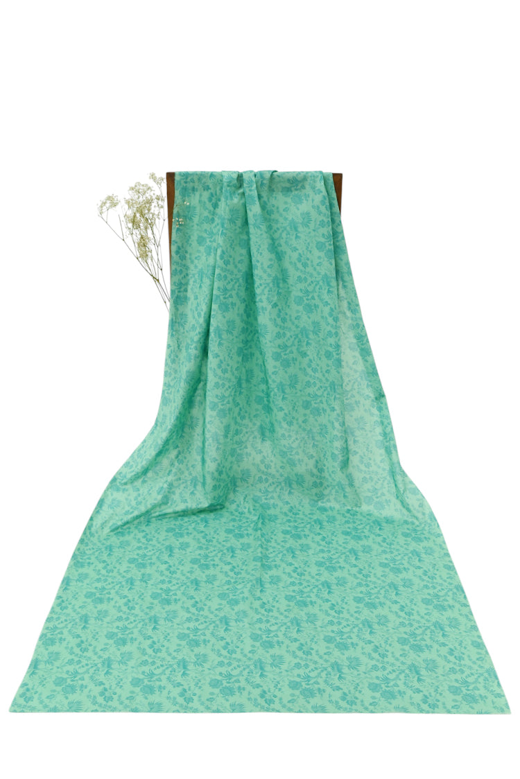 1-PC Unstitched Printed Cambric Kurti