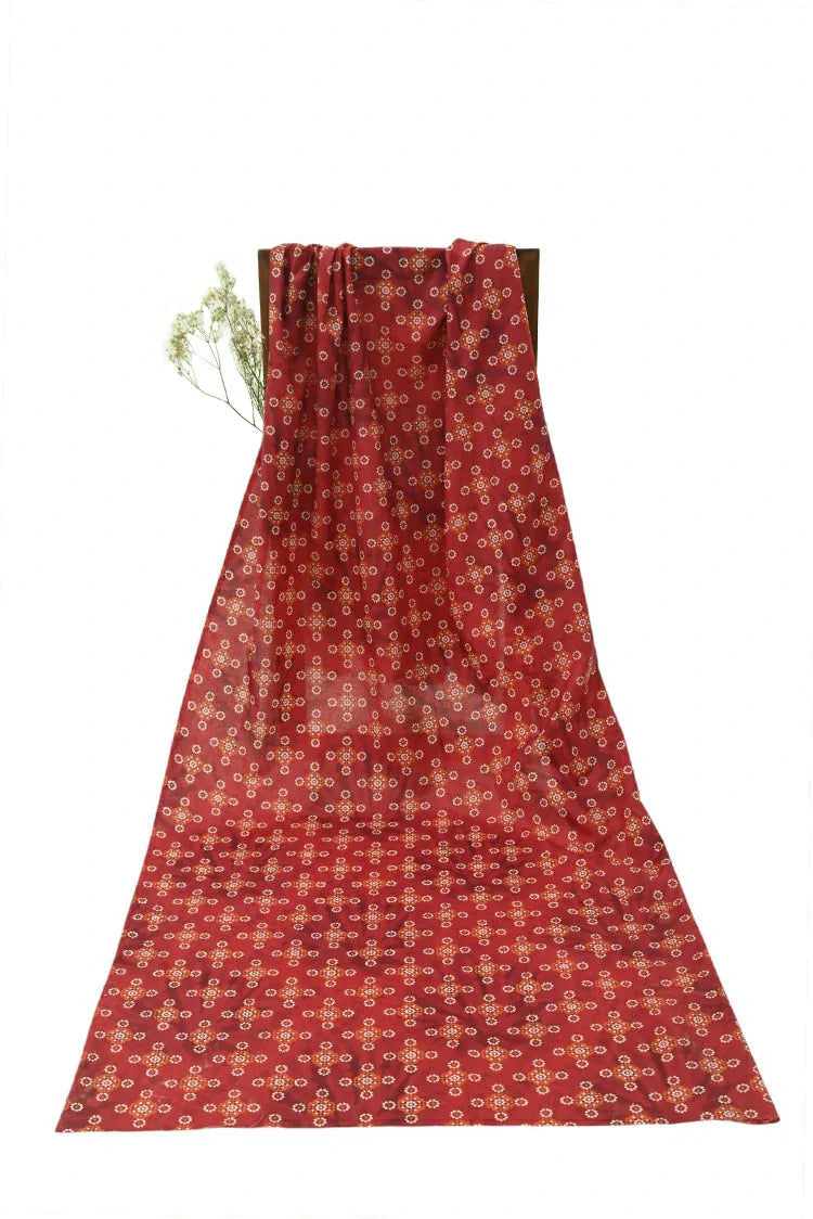 1-PC Unstitched Printed Cambric Kurti