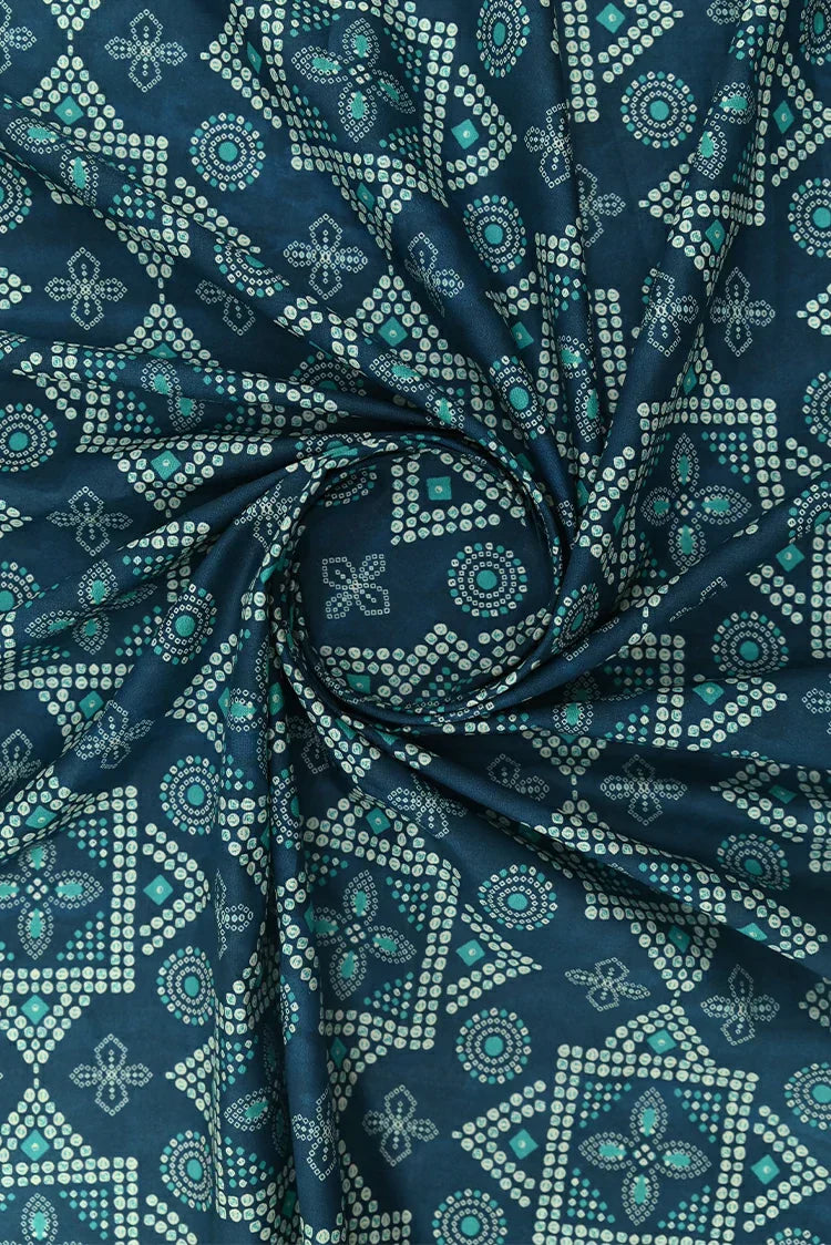 1-PC Unstitched Printed Cambric Kurti