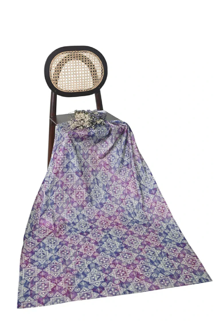 1-PC Unstitched Printed Cambric Kurti