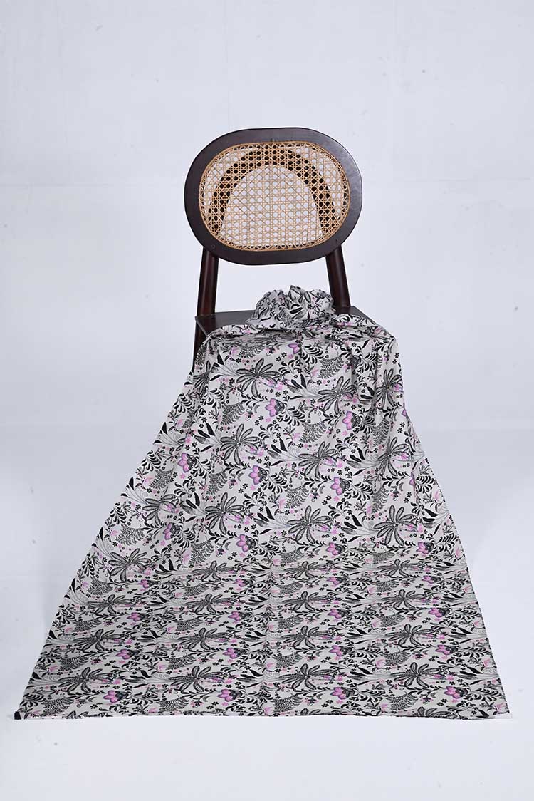 1-PC Unstitched Printed Cambric Kurti