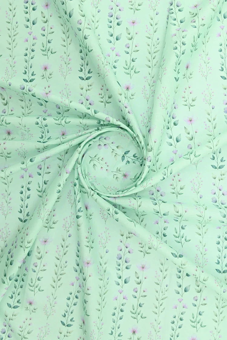 1-PC Unstitched Printed Cambric Kurti