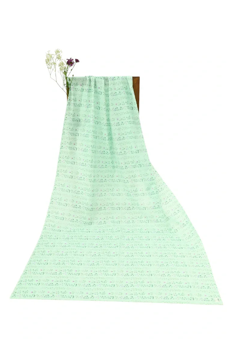 1-PC Unstitched Printed Cambric Kurti