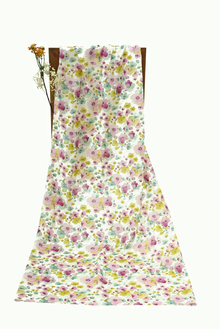 1-PC Unstitched Printed Cambric Kurti