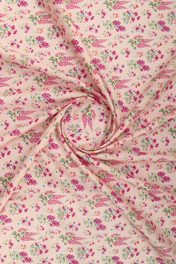 1-PC Unstitched Printed Cambric Kurti