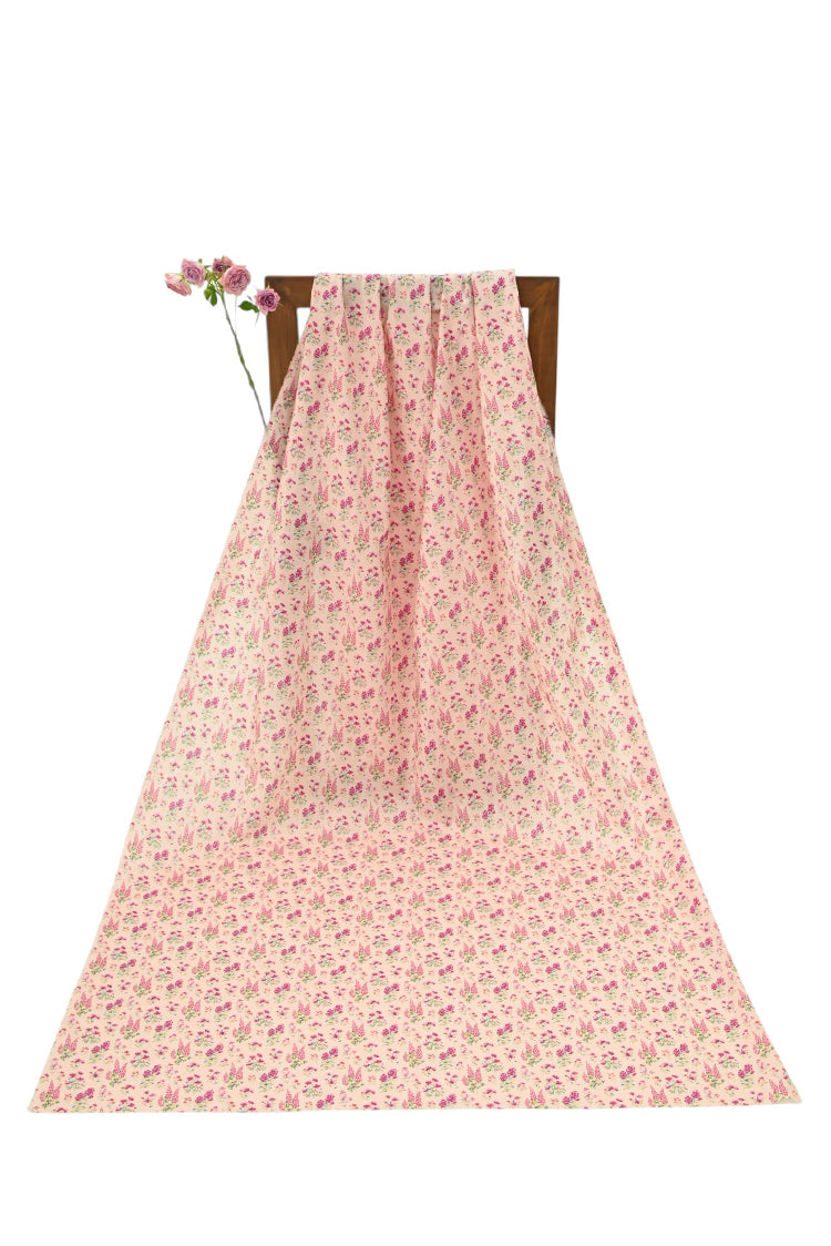 1-PC Unstitched Printed Cambric Kurti