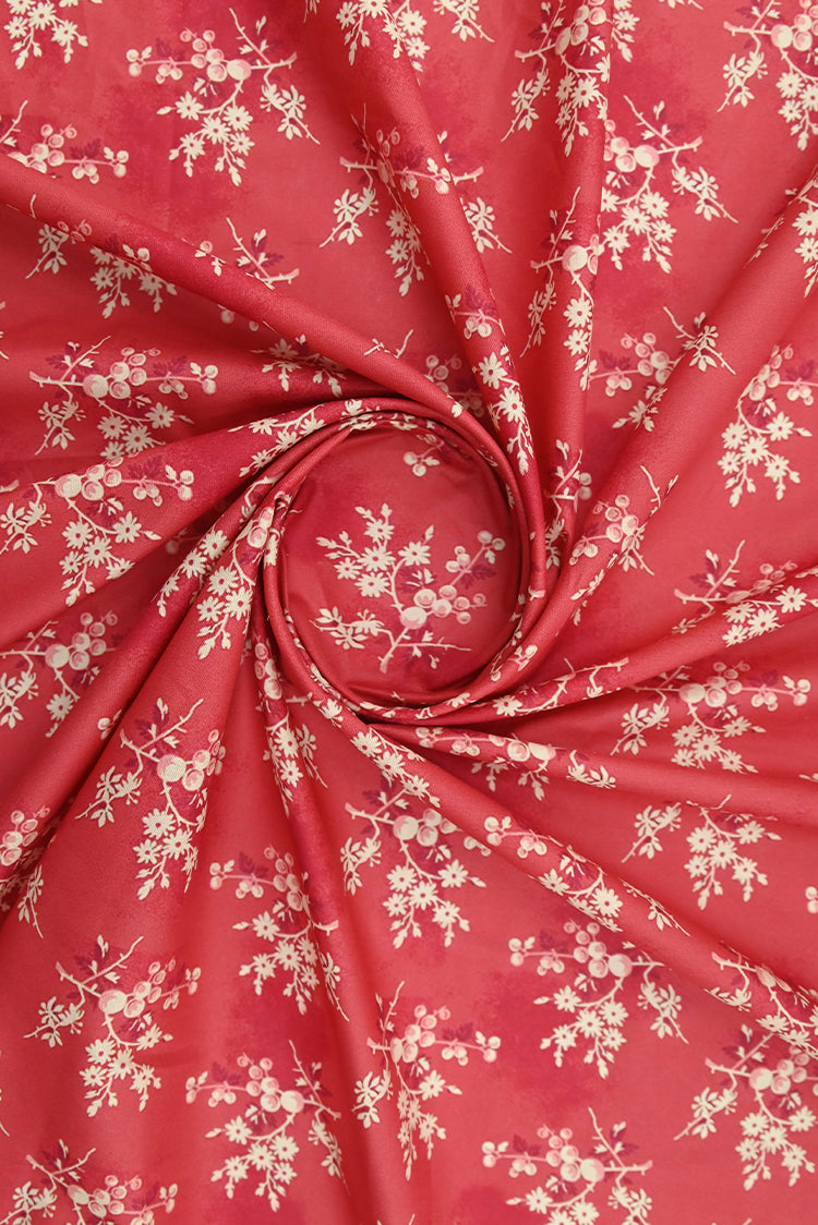 1-PC Unstitched Printed Cambric Kurti