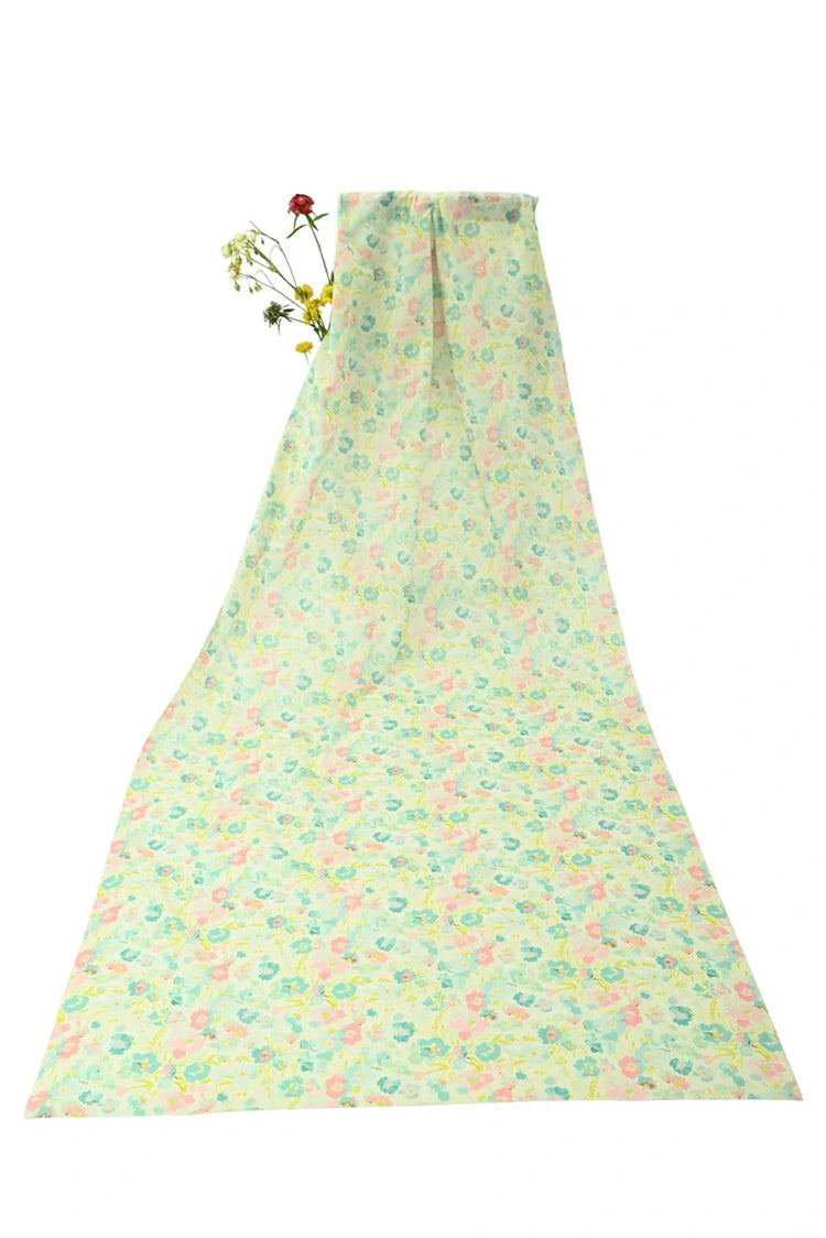 1-PC Unstitched Printed Cambric Kurti