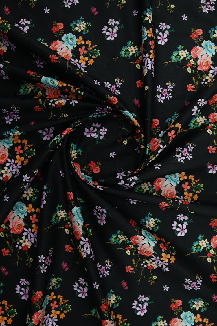 1-PC Unstitched Printed Cambric Kurti