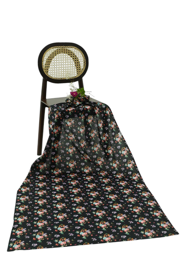 1-PC Unstitched Printed Cambric Kurti