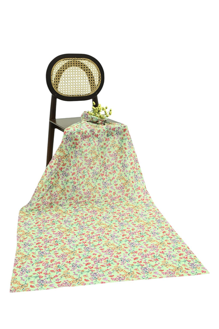 1-PC Unstitched Printed Cambric Kurti