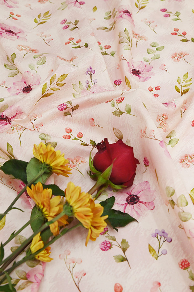 Picture of 1-PC Unstitched Printed Cambric Kurti - Available at Raja Sahib