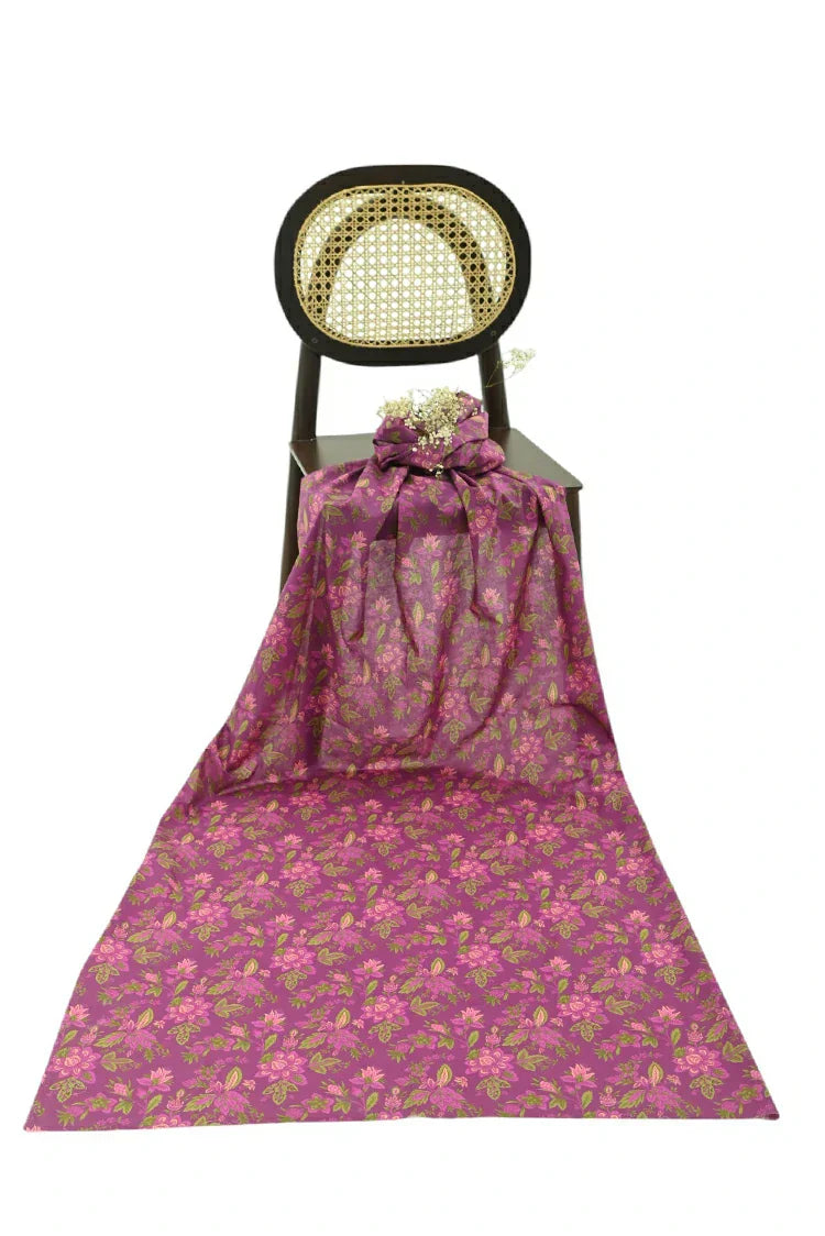 1-PC Unstitched Printed Cambric Kurti