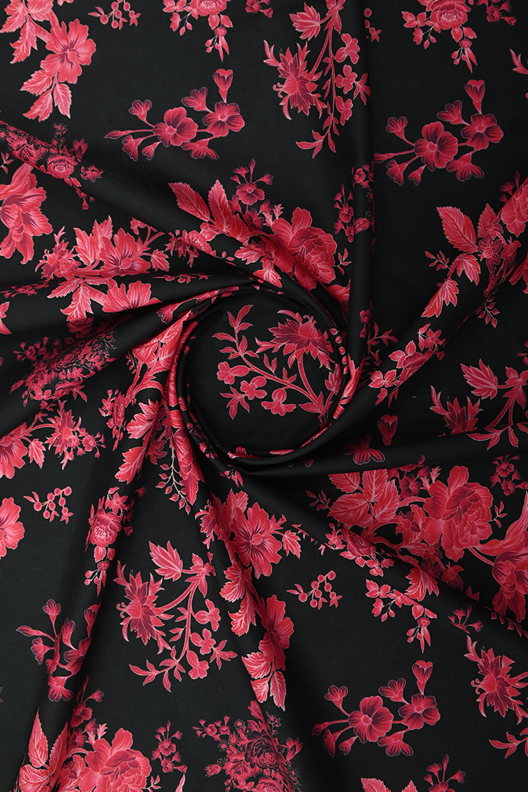 1-PC Unstitched Printed Cambric Kurti