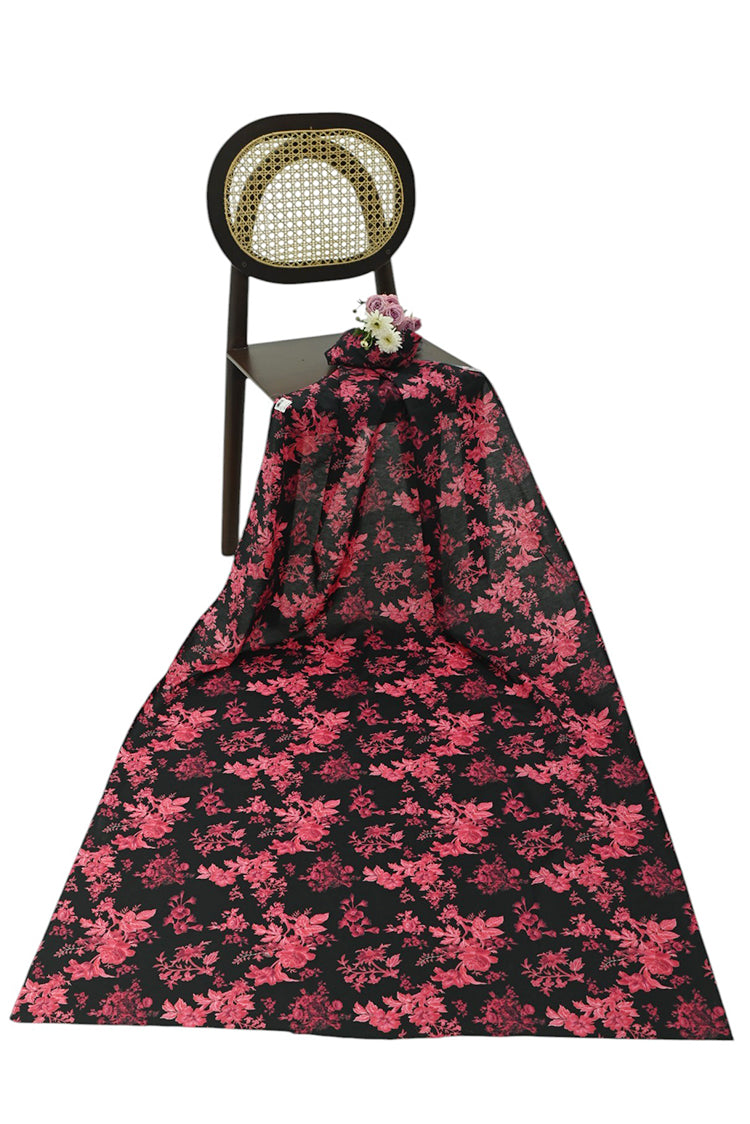 1-PC Unstitched Printed Cambric Kurti