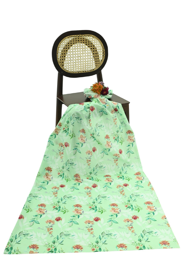 1-PC Unstitched Printed Cambric Kurti