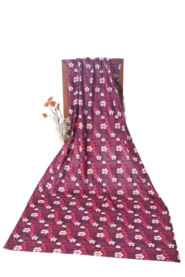 1-PC Unstitched Printed Cambric Kurti