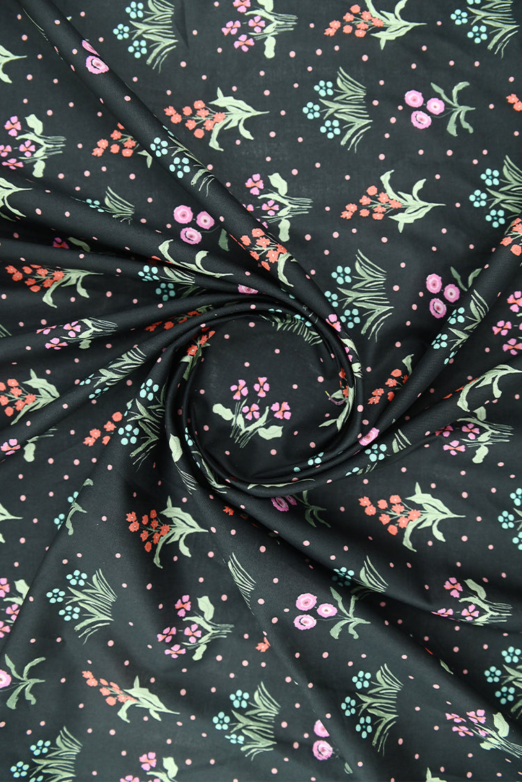 1-PC Unstitched Printed Cambric Kurti