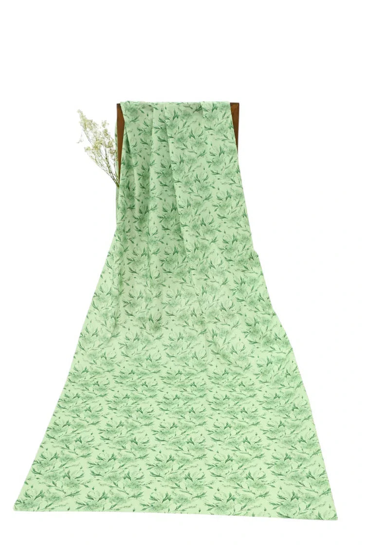 1-PC Unstitched Printed Cambric Kurti