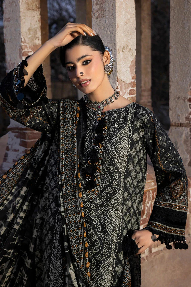 3-PC Unstitched Printed Lawn Suit