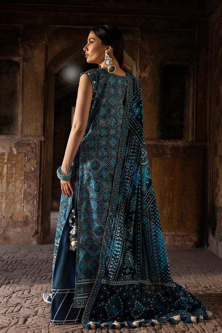 3-PC Unstitched Printed Lawn Suit