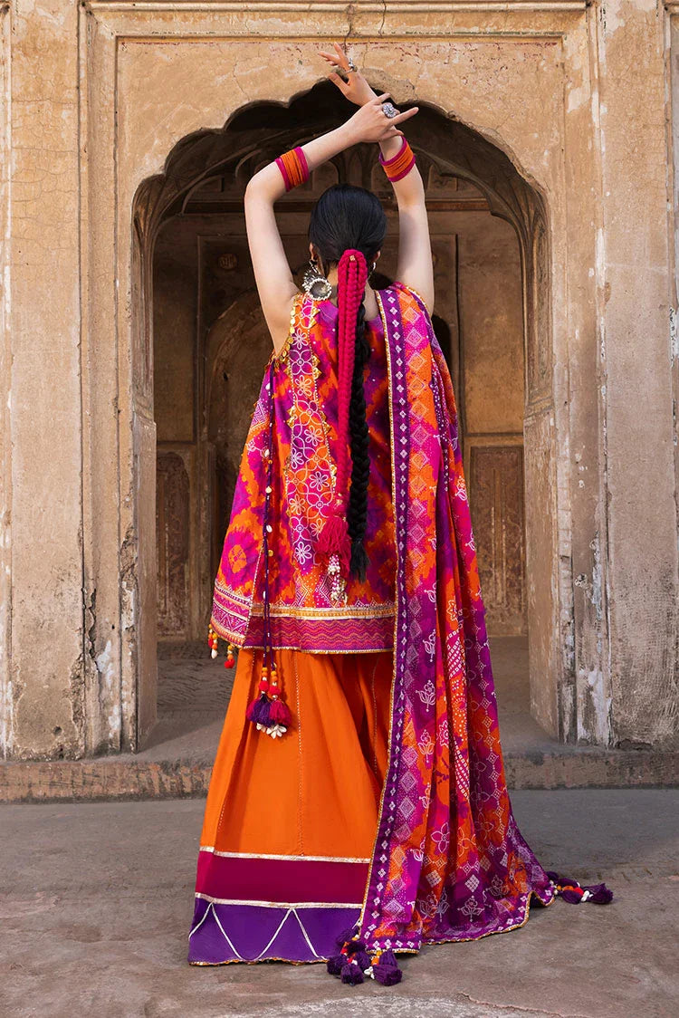 3-PC Unstitched Printed Lawn Suit