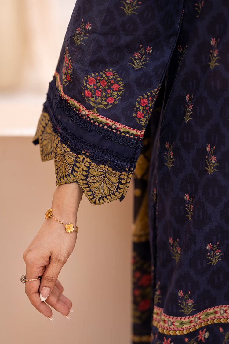 3-PC Unstitched Printed Lawn Suit