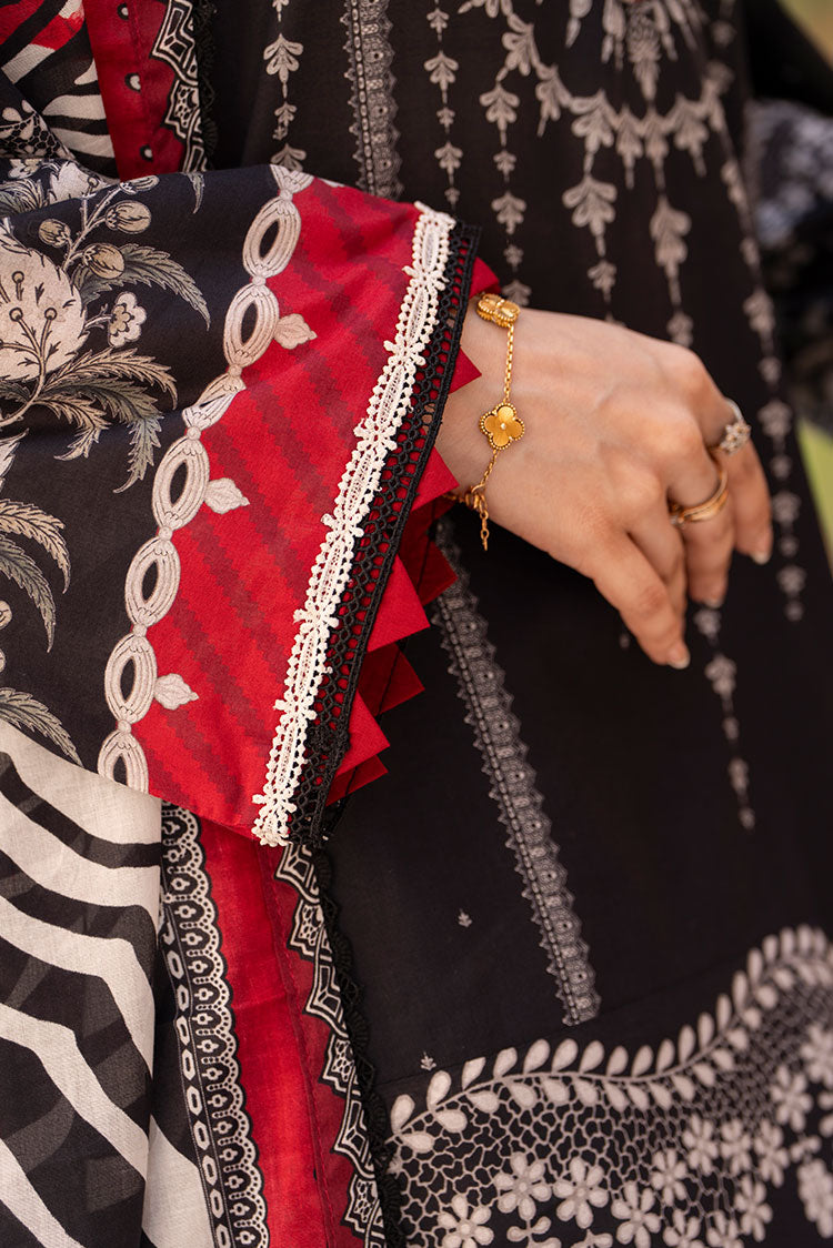 3-PC Unstitched Printed Lawn Suit