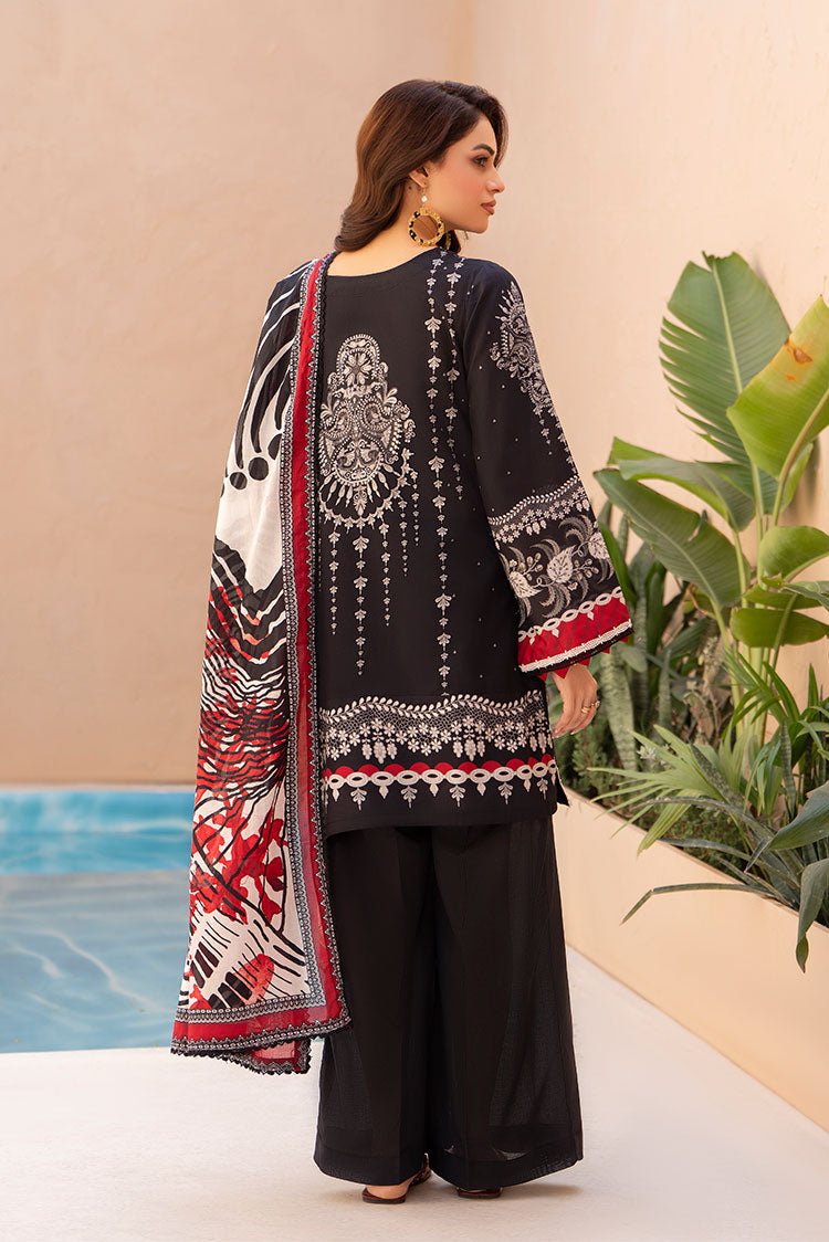 3-PC Unstitched Printed Lawn Suit