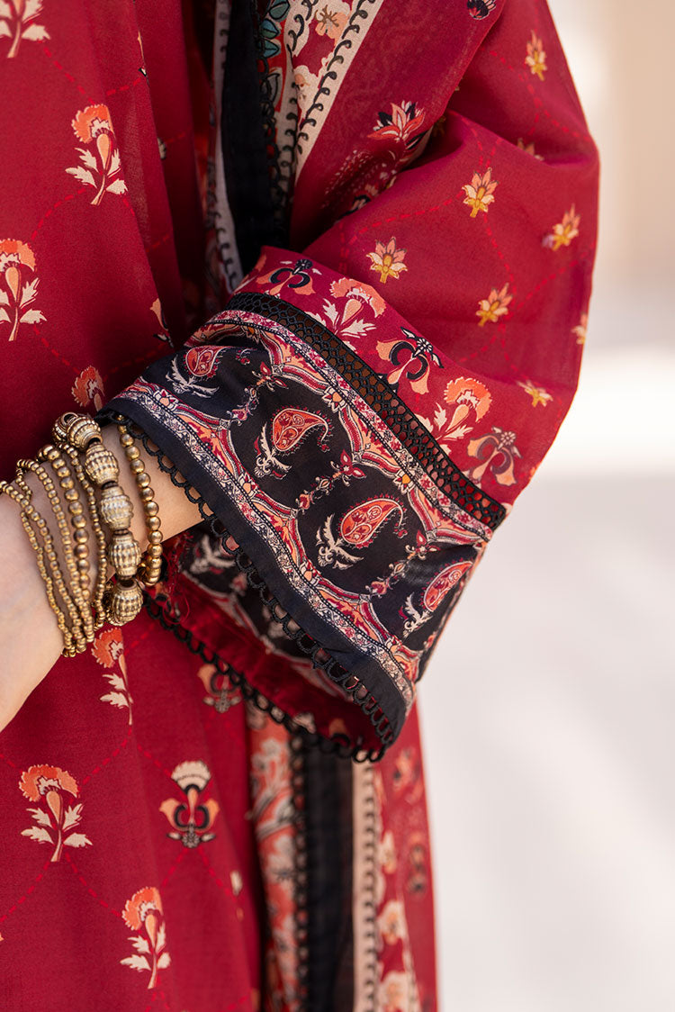 3-PC Unstitched Printed Lawn Suit