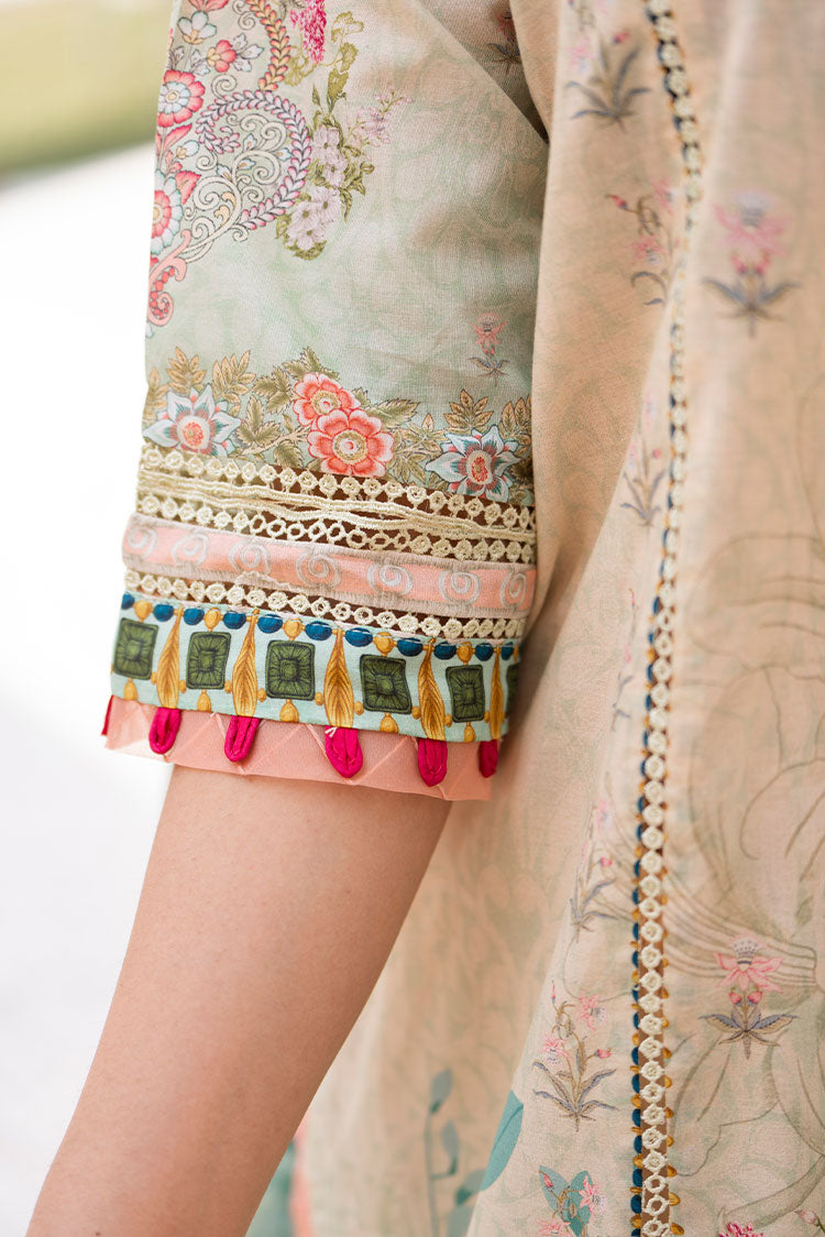 3-PC Unstitched Printed Lawn Suit