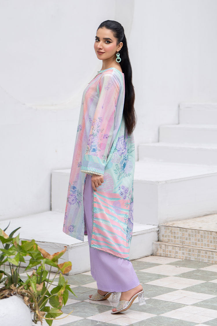 3-PC Unstitched Printed Lawn Suit