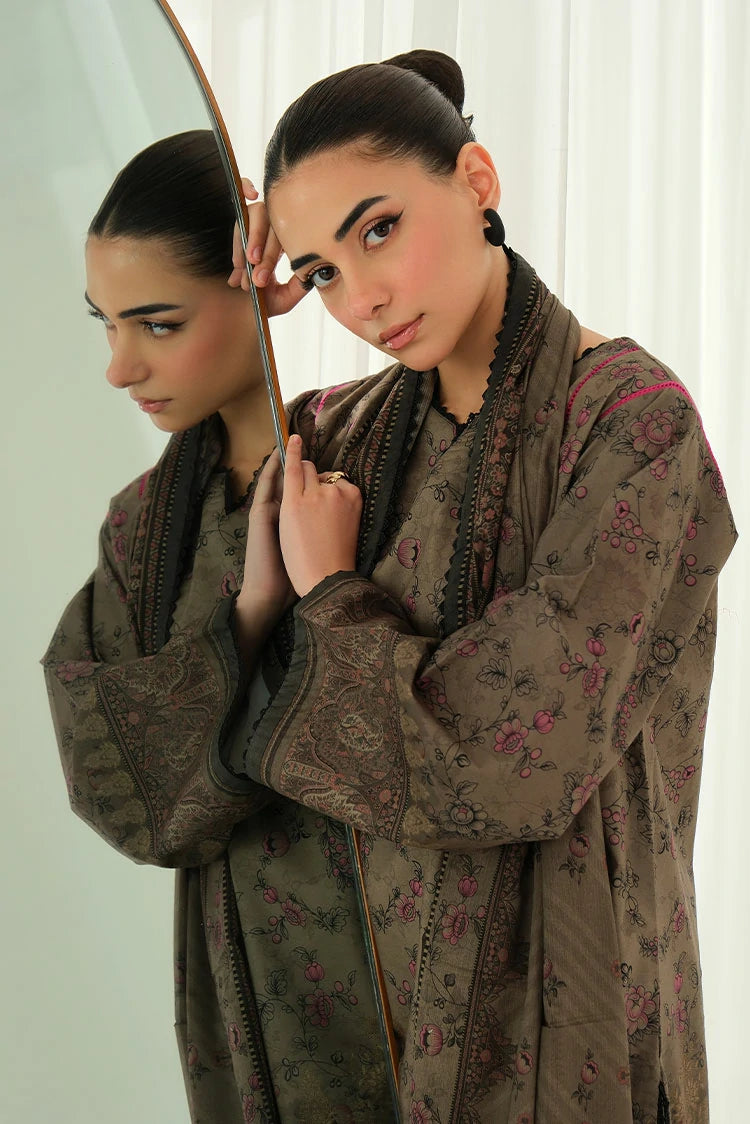 3-PC Unstitched Printed Lawn Suit