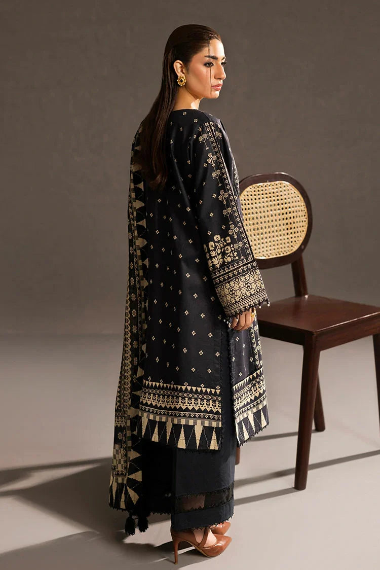 3-PC Unstitched Printed Lawn Suit