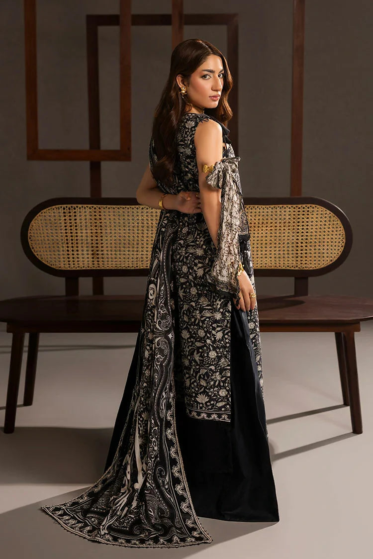 3-PC Unstitched Printed Lawn Suit