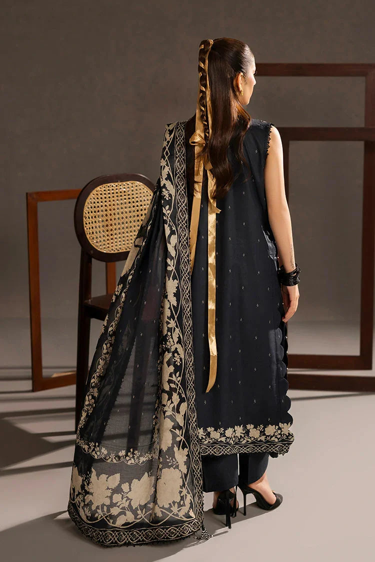 3-PC Unstitched Printed Lawn Suit