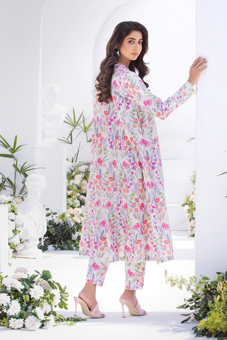 2-PC Stitched Printed Lawn Suit