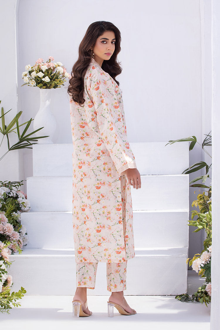 2-PC Stitched Printed Lawn Suit