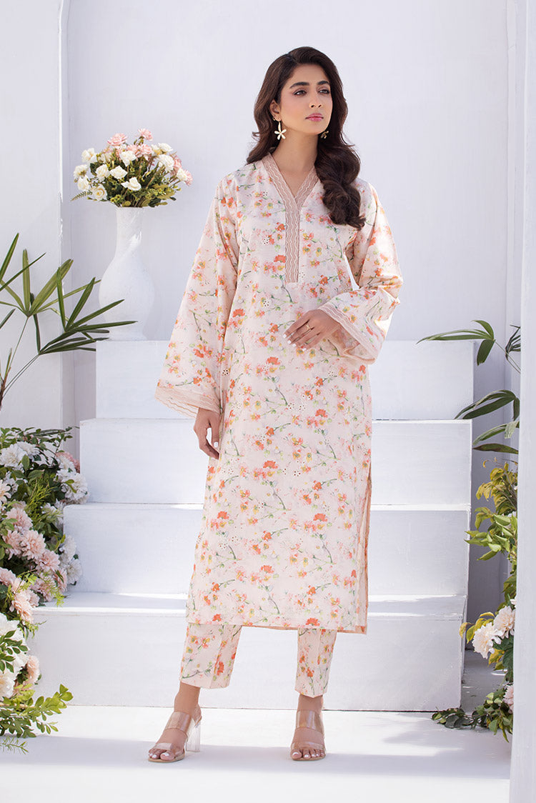 2-PC Stitched Printed Lawn Suit