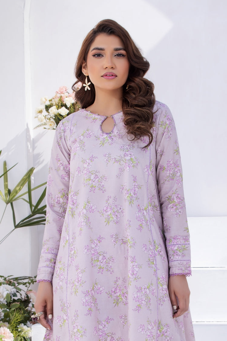 2-PC Stitched Printed Lawn Suit