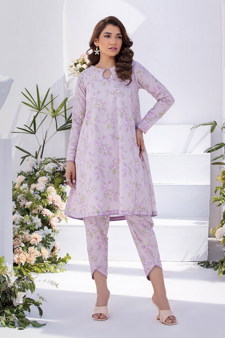 2-PC Stitched Printed Lawn Suit