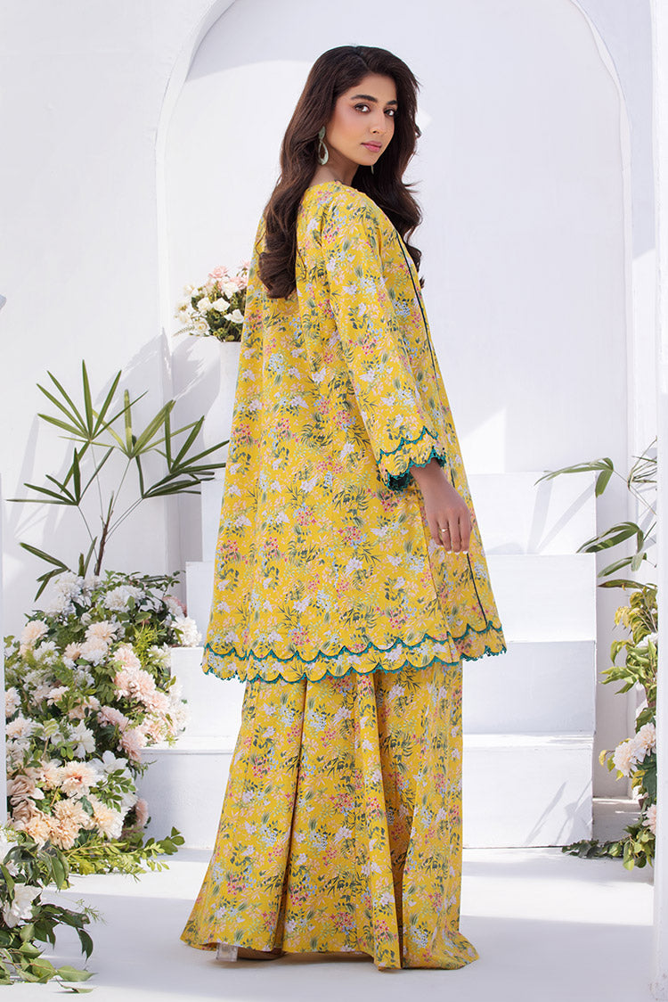 2-PC Stitched Printed Lawn Suit