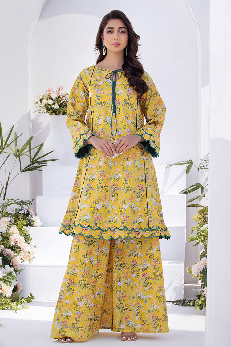 2-PC Stitched Printed Lawn Suit