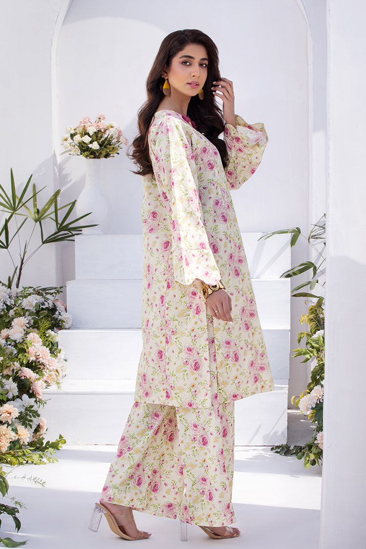 2-PC Stitched Printed Lawn Suit