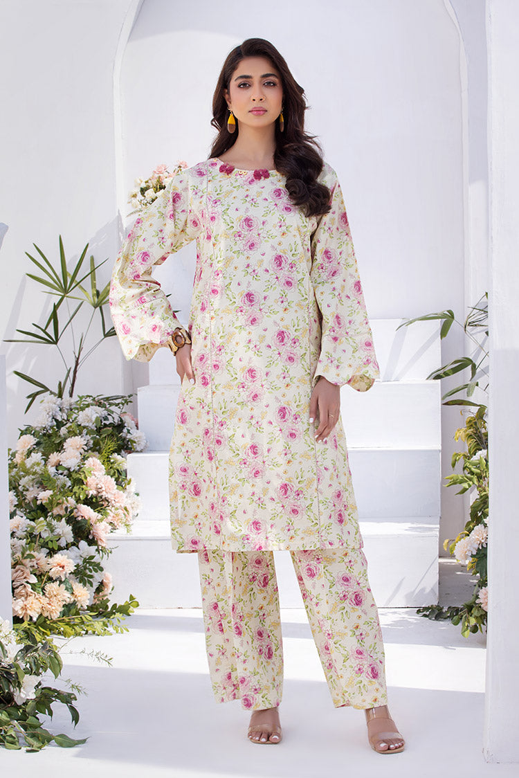 2-PC Stitched Printed Lawn Suit