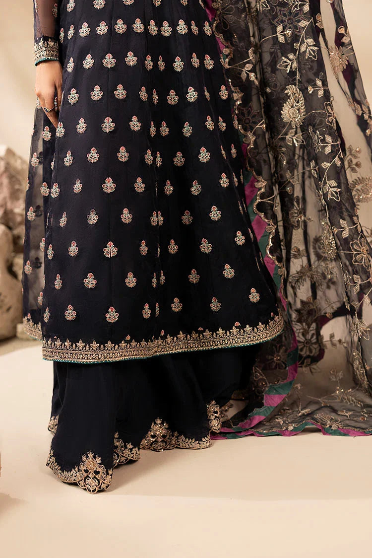 3-PC Stitched Embroidered Suit