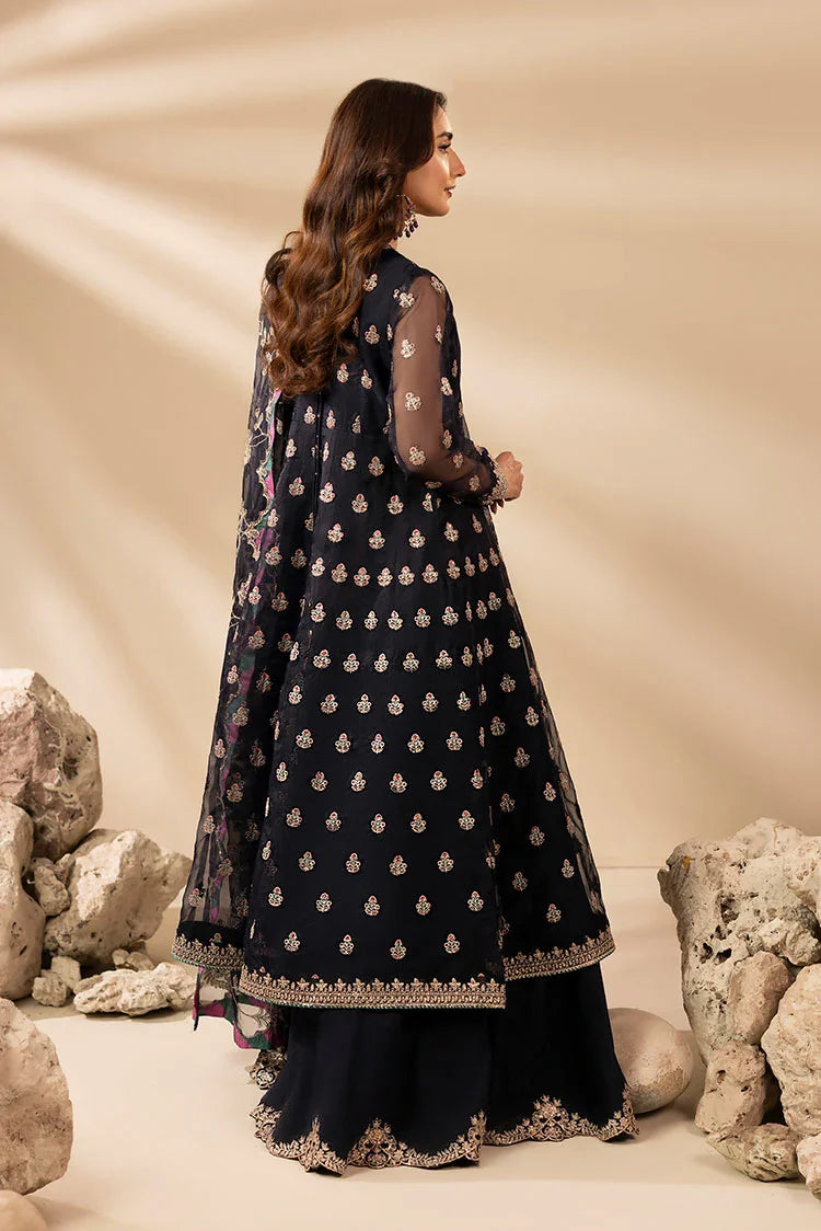 3-PC Stitched Embroidered Suit